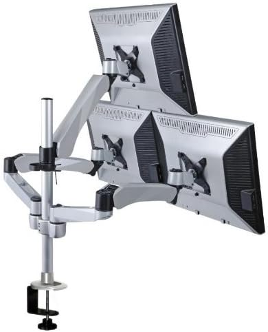 Three Monitor Desk Mount Spring Arm 