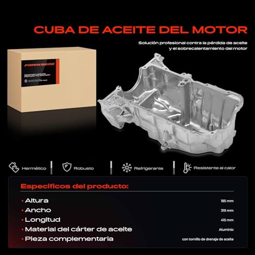Cárter de aceite Civic 1.4 y Jazz 1.3 para evitar manchas en el garaje 4