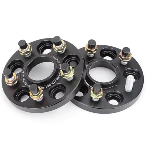 Entretoises 5x100 CB 56.1mm aluminium forgé 25mm M12 1.25