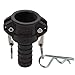 Plastic 1" Female Cam & Groove to Hose Shank