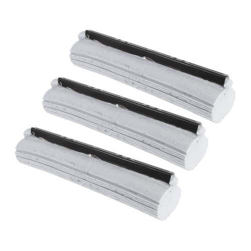 CLISPEED 3 Piezas Recambios de Cabezales de Fregona de Esponja PVA Cabezal Absorbente para Limpieza de de Madera Mármol y Parquet Fácil de Instalar y Escurrir sin Mojar Las Manos