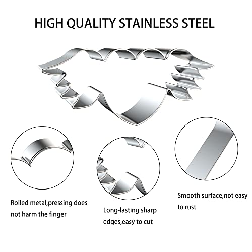 9 Pieces Valentines Heart Cookie Cutter, Valentine’s Day Cookie Cutters Set, Different Size Heart, Heart With Arrow, Double Heart, Lips Shape Metal Cookie Cutters For Valentine Day Party Supply #TOP3