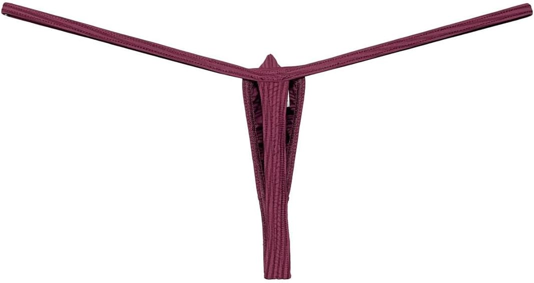 Men Push-out G-string Tangas Underwear Enhance Pouch Mini Bikini Thong Ice Silk T-back Jockstrap Lingeries - Image 5