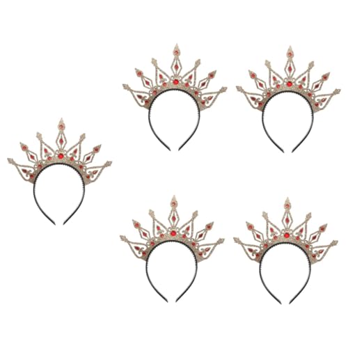 Couronne de mariée vintage et accessoire cheveux doré pour coiffure princesse de fête