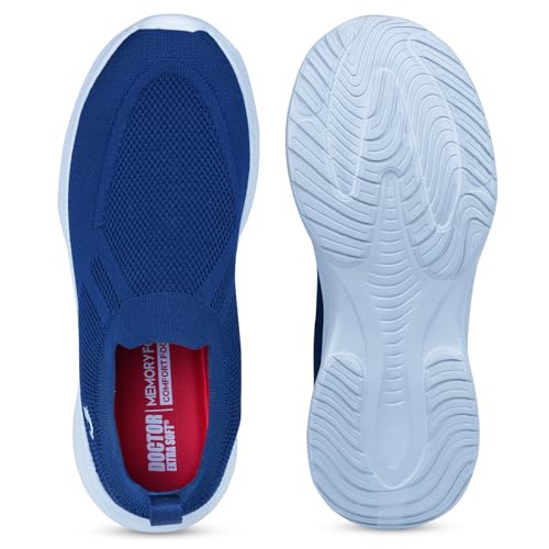 Image of DOCTOR EXTRA SOFT Men's Slip-On Sports Shoes | Memory Foam Cushioned Insole | Lightweight Running, Walking, Gym, Training & Casual Sneakers for Men & Boys | NEW-2008