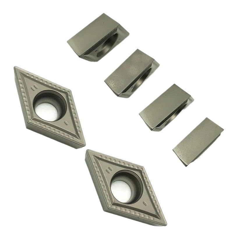 Juego de 10 inserciones para torno DCMT11T304 y DCMT11T308 miniatura 1