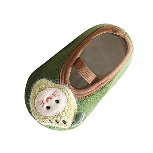 Zapatos de suelo para bebé, zapatos para aprender a andar, calcetines para bebé, zapatos de dibujos animados, zapatos para niños pequeños, cómodos zapatos para aprender a caminar, calcetines