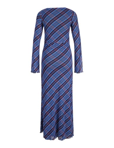 Robe longue en maille confortable pour silhouette élancée