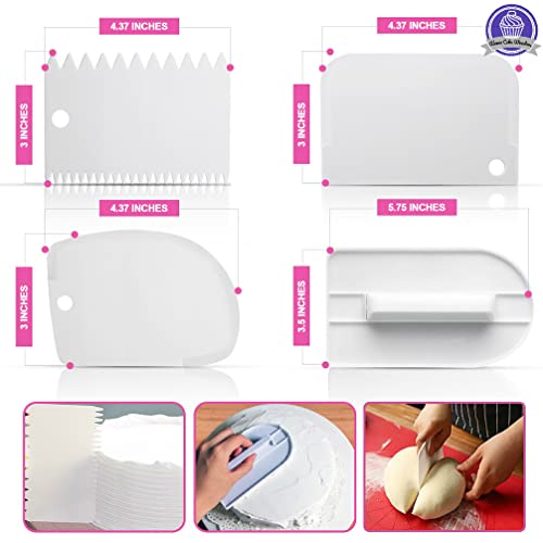 Cake Decorating Supplies - (175 Pcs Special Cake Decorating Kit) With 55 Pcs Numbered Icing Tips, Cake Rotating Turntable And More Accessories! Create Amazing Cakes With This Complete Cake Set! #TOP3
