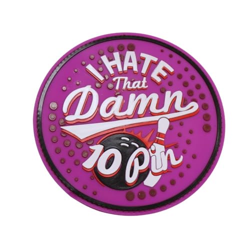 Bowlerstore Products I Hate That Damn 10 Pin Rubber Shammy - Purple