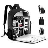 Sugoiii Kamerarucksack Camera Backpack Wasserabweisend Kameratasche Fototasche Kompatibel mit Sony Canon Nikon