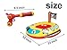 Pool Floats Kids with Water Gun, Pirate Ship Float for Toddler, Blow Up Swimming Pool Toys, Summer Fun Pool Inflatables Floaties for Boys Girls and Child, Outdoor Water Toys for Kids Ages 3-5 4-8