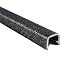 Trim-Lok Edge Trim - Flexible, PVC Plastic Edge Protector for Sharp and Rough Surfaces - Easy Install, Push-On Edge Guard for Cars, Boats, Machinery, and More - Fits 1/2" Edge, 19/32" Leg Length