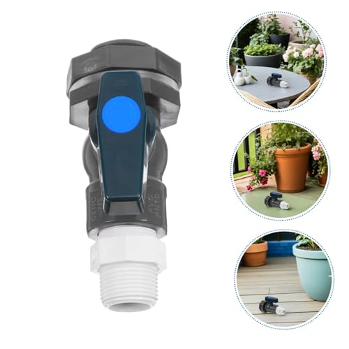 Robinet cuve eau pluie PVC anti-fuite pour remplacer une vanne cassée - 8