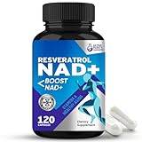 NAD+ Kapseln mit Resveratrol - Premium NMNH Supplement Komplex für Energiestoffwechsel & Vitalität - Laborgeprüfte Qualität & Vegan 120 Stück