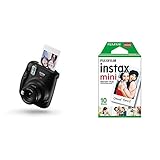 pellicule photo instax mini 8 pas cher Un pack de 10 films Fujifilm instax Mini 11 Charcoal Gray + Films Mini Instax - 86 x 54 mm - Monopack 10 Films