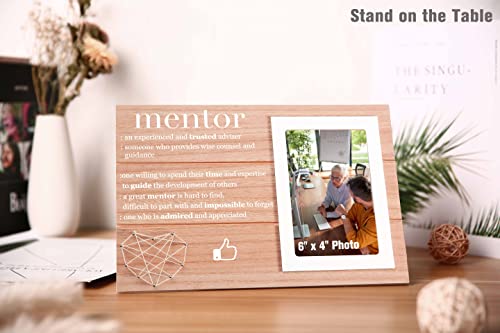 Mentor Appreciation Gift-Thank You Gift For Mentor Teacher Coworker-Christmas Birthday Back To School Gift For Teacher Mentor-Leaving Going Away Retirement Gift For Mentor-Picture Photo Frame Gift #TOP1