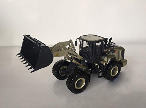 Chargeuse à roues Liugong 856H miniature 1/35 en métal injecté pour collectionneurs