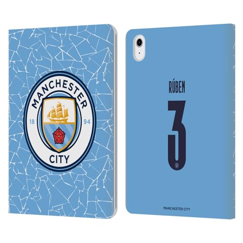 Étui en cuir premium iPad Air 11 Rúben Dias Man City édition collector
