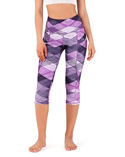 ODODOS-Womens-High-Waisted-Yoga-Capris-with-Pockets-Tummy-Control-Non-See-Through-Workout-Athletic-Running-Capri-Leggings