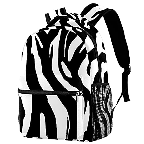 Sac à dos de voyage campus zébré fini les fuites avec le porte-bouteille