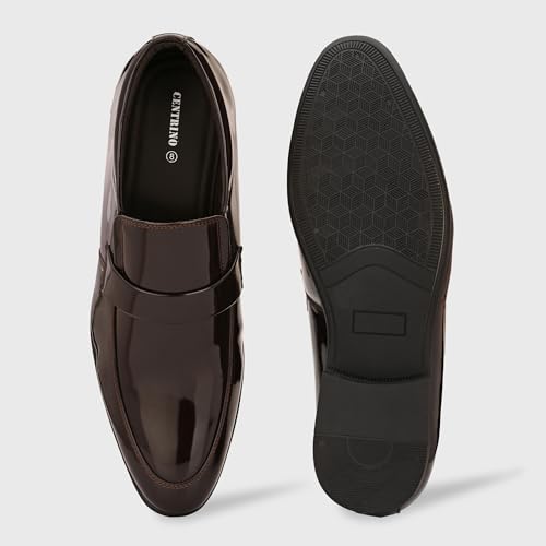 Image of Centrino Formal Shoe for Men | Soft Cushioned Insole for All-Day Comfort | Premium Craftsmanship & Durable Build |Stylish & Elegant Design | Perfect for Office, Business Casual & Formal Attire (9752)