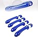 Toworldit 8pcs/Set ABS Exterior Door Handle Cover Decoration Trim Compatible with Jeep Renegade 2015-2022 (Single Hole Dual Intelligence, Blue)