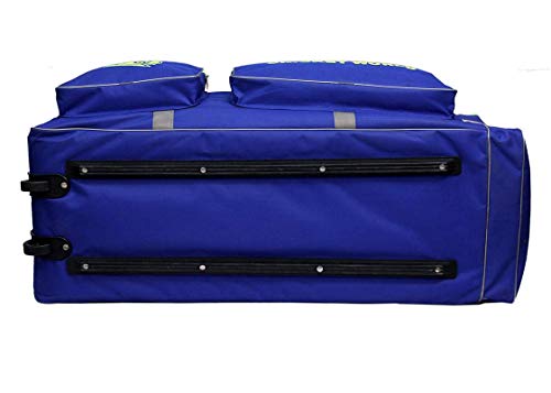 Cw Megapak Wheel Travel Bag Sports Travel Wheel Kit For Men - Adult Wheels Kit Bag Cricket Bag With Wheels Cricket Kit With Wheels Smooth Wheels Roller Kit Bag Wheeled Bag Kit #TOP3