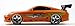 Jada Toys Fast & Furious RC 1995 Toyota Supra Vehicle (1/16 Scale), Orange, Standard, 97582