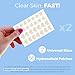 MEDca Acne Patches for Face - Hydrocolloid Bandages (56 Count) Pimple Patches for Face in Hearts & Stars, Acne Spot Treatment Care for Face & Skin Spot Patch Conceals Zits, Acne and Blackheads