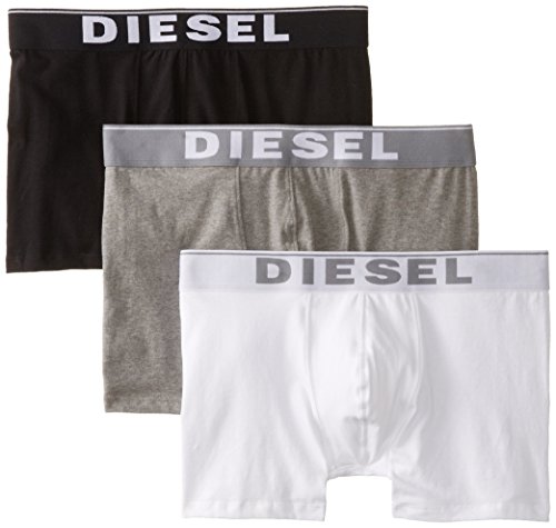 Diesel Men's Sebastian 3-Pack Essentials Boxer Brief, Multi, Large