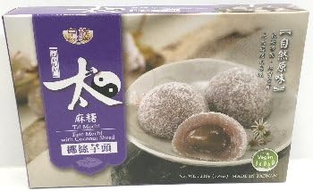 Royal Family Thai Mochi Taro with Coconut Shreds