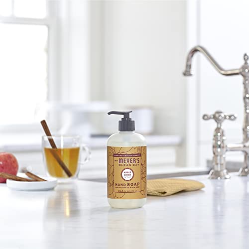 Mrs. Meyer's Hand Soap, Made With Essential Oils, Biodegradable Formula, Limited Edition Apple Cider, 12.5 Oz - Pack Of 3 #TOP6
