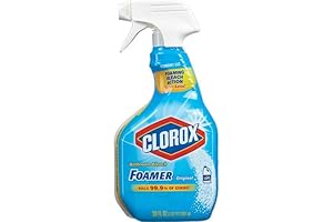 Clorox Disinfecting Bathroom Bleach Foamer, 30-Ounce Bottle