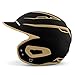 Boombah DEFCON Batting Helmet Sleek Profile Black/Vegas Gold - Size Senior 7