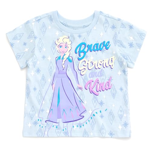 Image of Disney Girls' 2-Pack Short Sleeve T-Shirts for Baby & Kids
