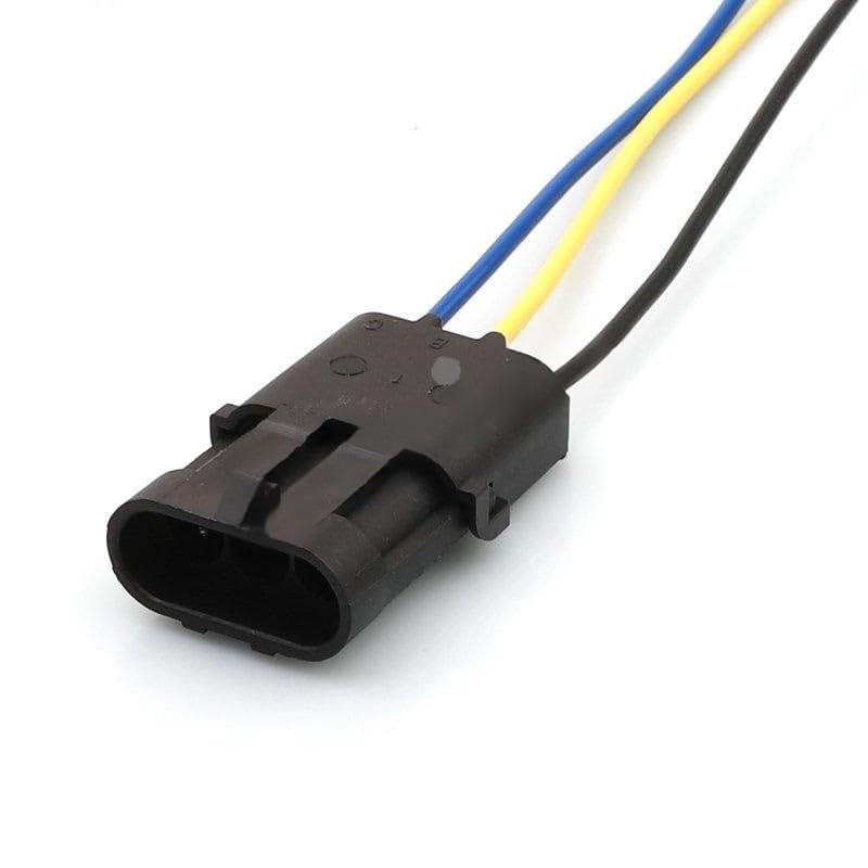 Conector de 3 pines compatible con CE3108M y Aptiv Delphi 12010 para motor 1