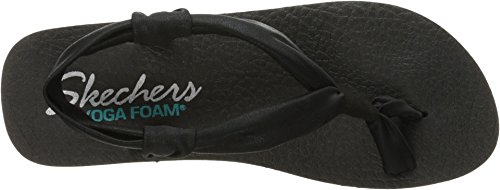 Skechers Skechers Cali Women's Vinyasa d-Loop Wedge Sandal, Black, 8 B(M) US