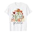 Groovy Fourth Grade Wildflowers Back To School 4th Grade T-Shirt