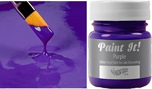 Rainbow Dust - Peinture Nourriture Comestible Violet 'Paint it!'