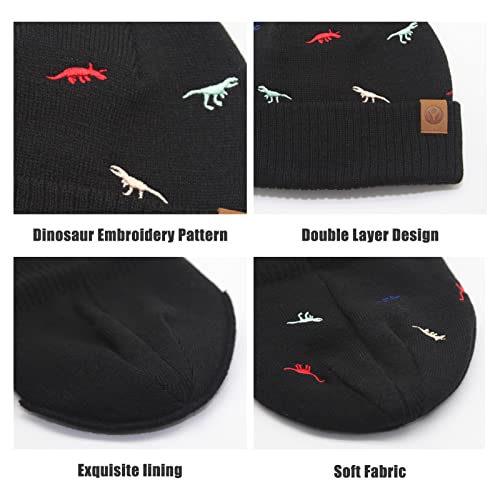 Duoyeree Baby Beanies Toddler Winter Hats Comfortable and Nice Knitted Hats for Boys Girls3
