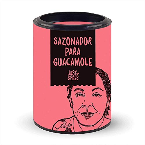 Just Spices Sazonador para guacamole, 66 g | Condimento para guacamole y platos con aguacate