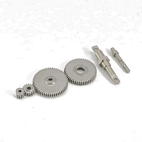 RCAWD SCX24 Transmission Gears Gearbox Axle Kit for Axial 1/24 SCX24 Series Upgrades Part