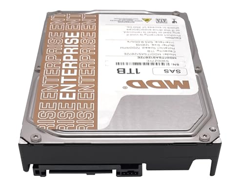 Image of MDD MAXDIGITALDATA 1TB 7200RPM 128MB Cache SAS 6Gb /s 3.5inch Internal Enterprise Hard Drive (MD1TSAS12872E) - [ NOT A SATA HDD ]