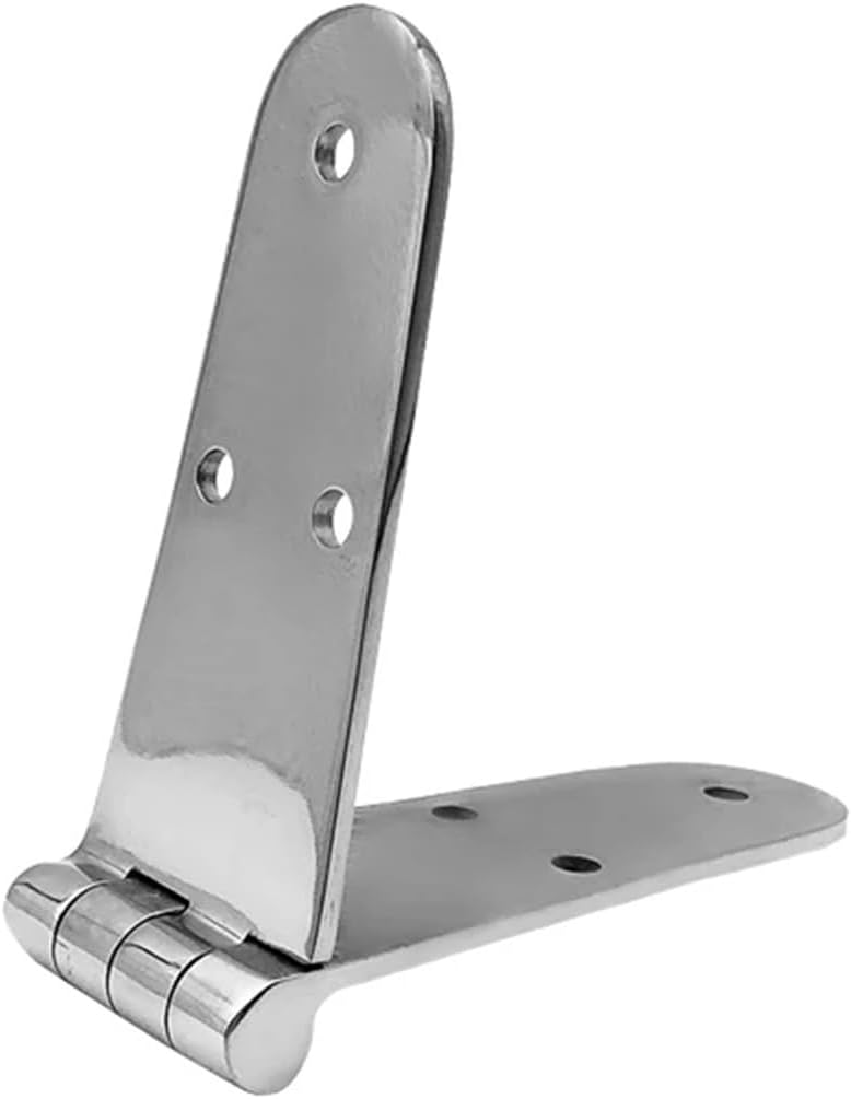 316 Stainless Steel Casting Hinge 6 Holes Hardware 200 * 38 * 3mm 1Pcs