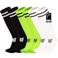 YMYDYFC Kids Football Socks Toddler soccer Socks Boys Sports Socks Youth Knee High Socks Athletic Sock Girls Junior Running,Training,Rugby,Hockey 4-12Years