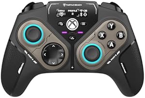 Turtle Beach Stealth Pivot kabelloser, Smarter Game-Controller – Windows PC, Xbox Series X|S, Xbox One – Drehmodule, Display-Dashboard, Hall-Effekt-Sticks, zuweisbare Tasten, Bluetooth