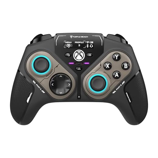 Turtle Beach Stealth Pivot kabelloser, smarter Game-Controller – Windows PC, Xbox Series X|S, Xbox One – Drehmodule, Display-Dashboard, Hall-Effekt-Sticks, zuweisbare Tasten, Bluetooth