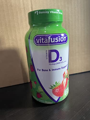 vitafusion Vitamin D3 3000 IU, 210 Adult Gummies