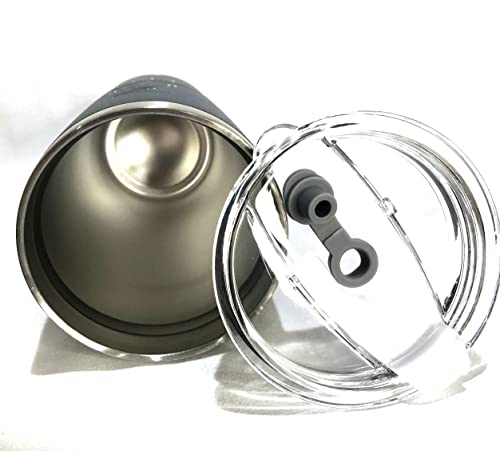 Large Coffee Mug 30 Oz Stainless Steel With Lid Insulated Water Tumbler (Black) #TOP2